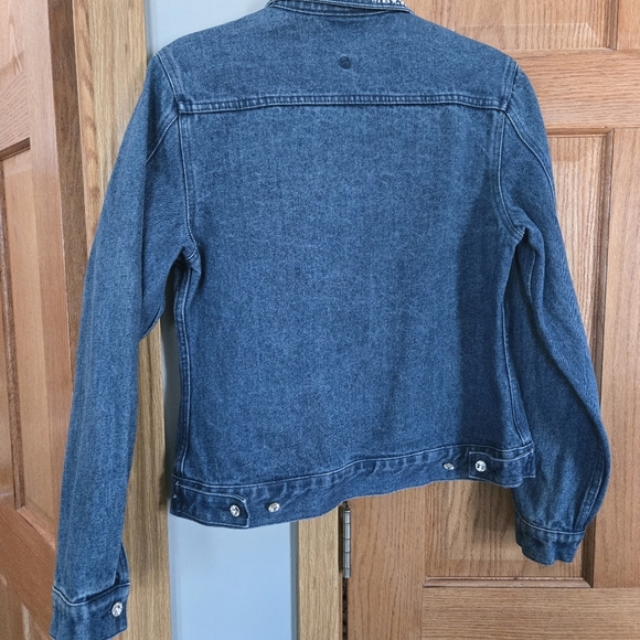 Christine Alexander Studded Denim Jacket size Small - Picture 3 of 10